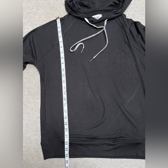 Feat Unisex FlowTech Roam Hoodie Sweatshirt Size Small Black - Picture 7 of 8